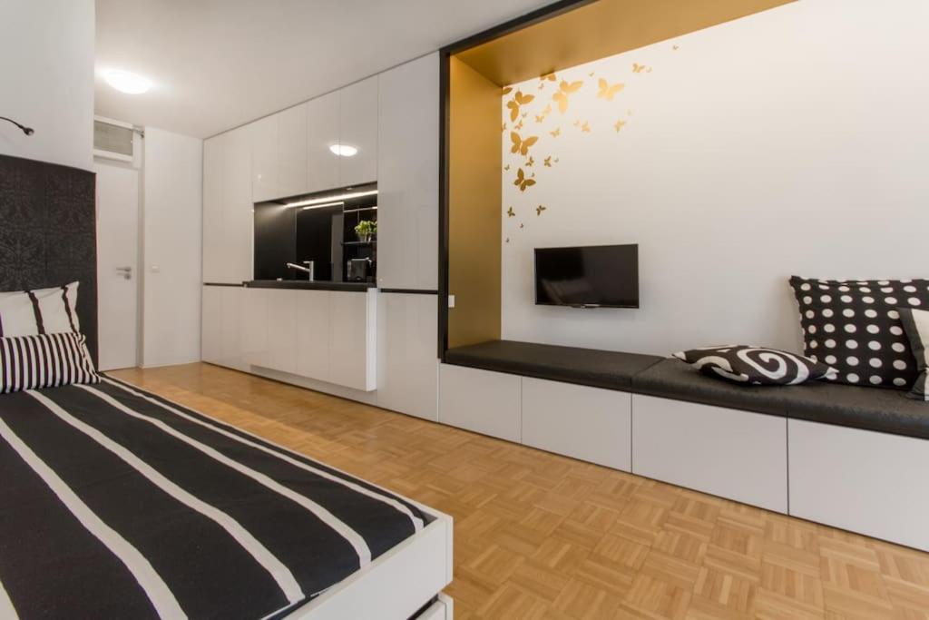 Gorgeous Central Flat With Garage Liubliana Exterior foto