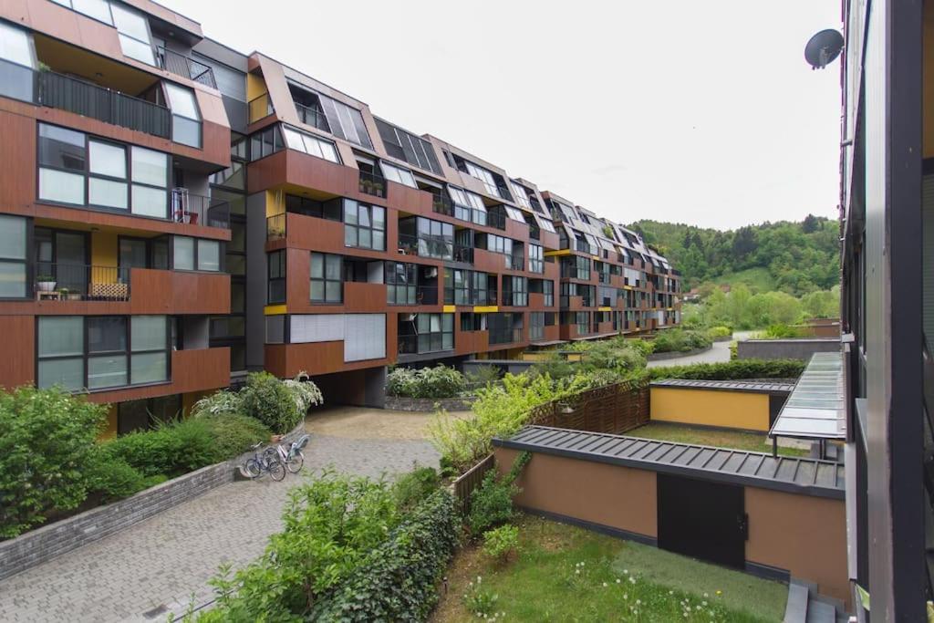 Gorgeous Central Flat With Garage Liubliana Exterior foto